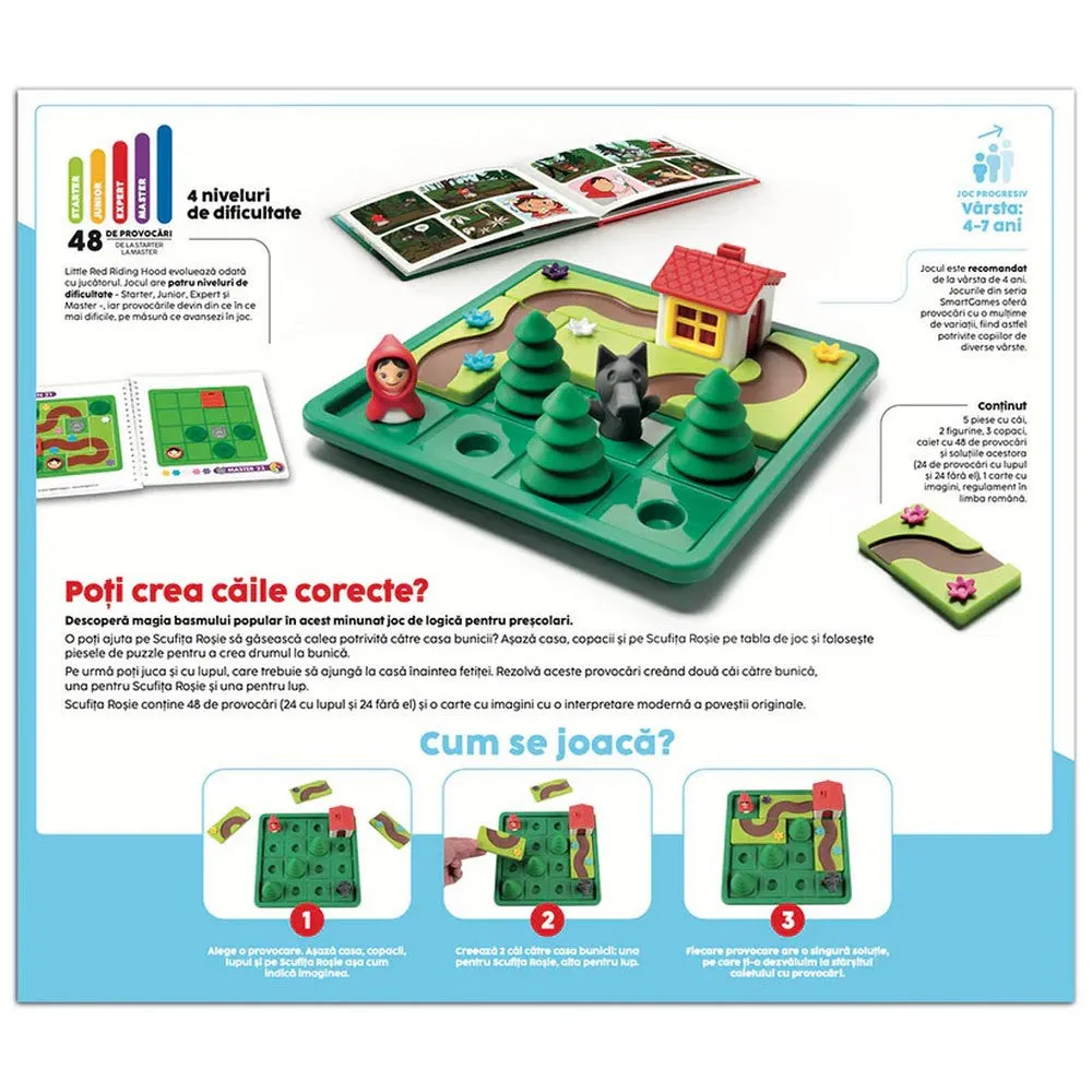 Smart Games Little Red Riding Hood, cu regulament în limba română