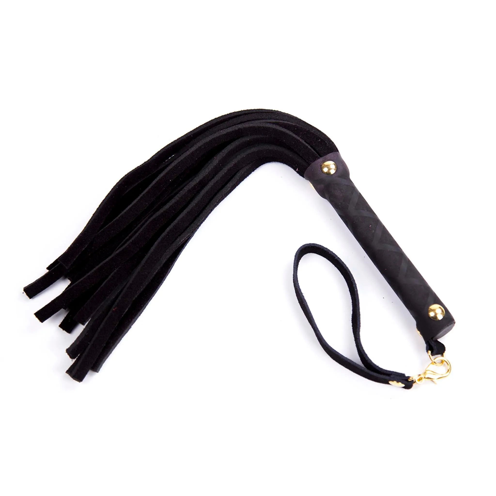 Smart Moves - Lederen Flogger - 27 cm - Zwart