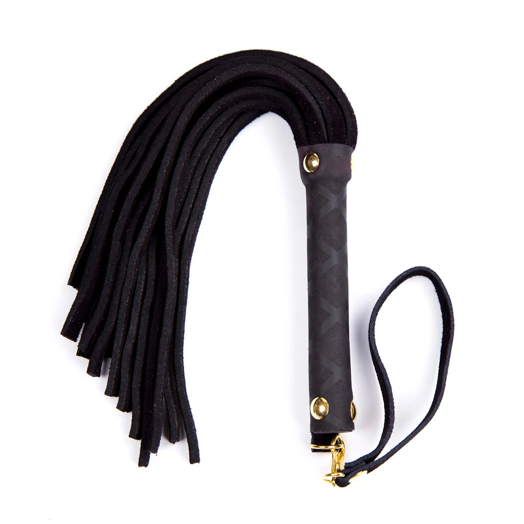 Smart Moves - Lederen Flogger - 27 cm - Zwart