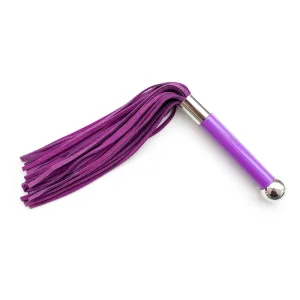 Smart Moves - Lederen Flogger - 38 cm - Paars
