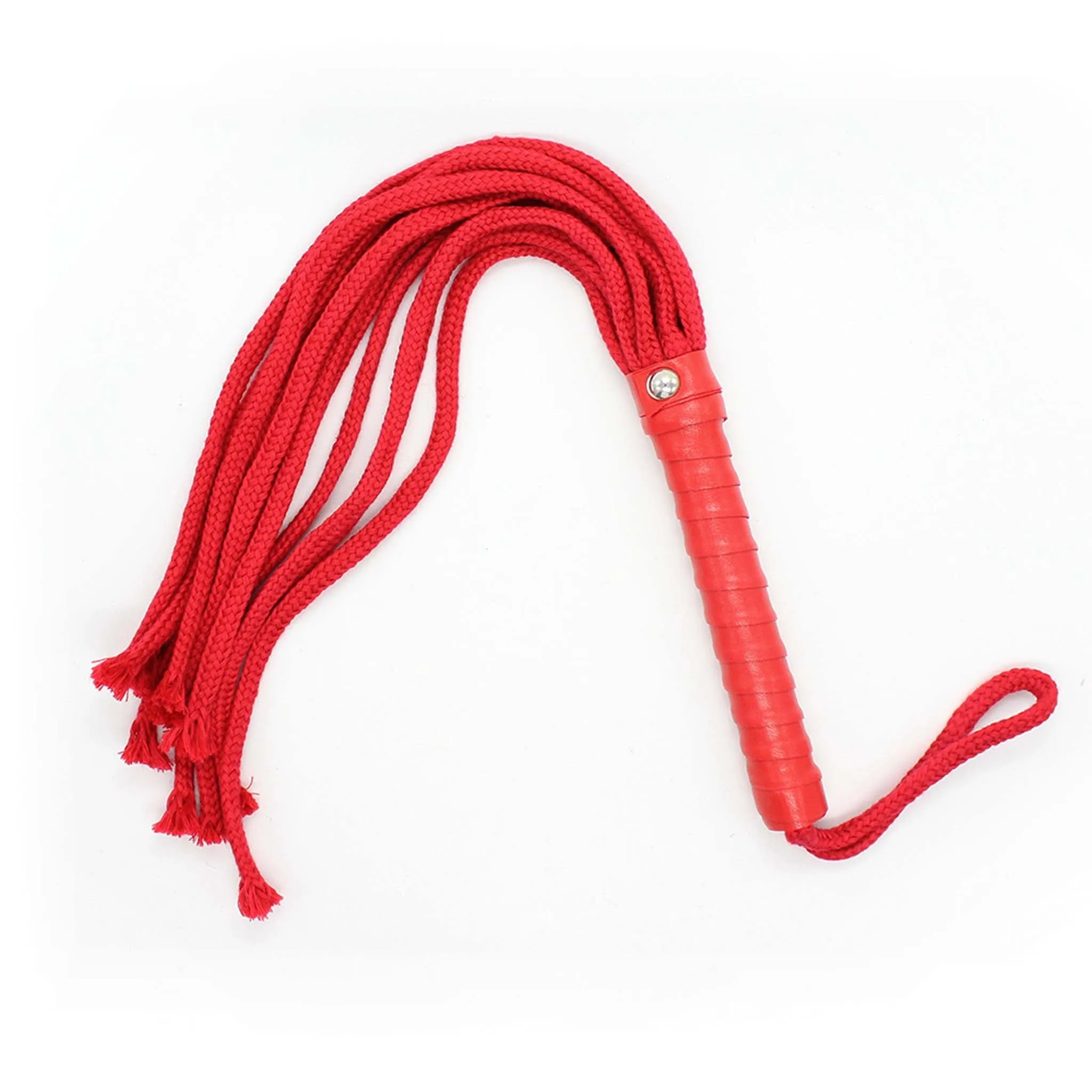 Smart Moves - Touw Flogger - 49 cm - Rood