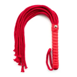 Smart Moves - Touw Flogger - 49 cm - Rood