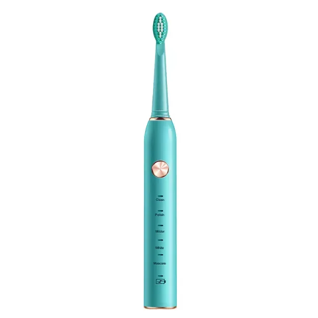 Smile ultrasonic waterproof smart rechargeable electronic toothbrush