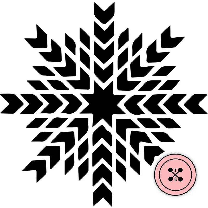 Snowflake Explosion Cut File