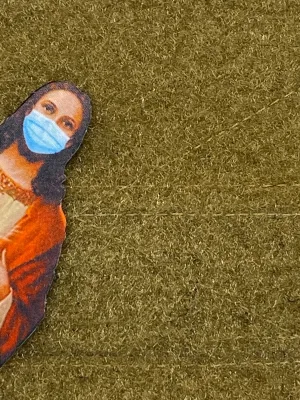 SOCIAL DISTANCING JESUS MORALE PATCH