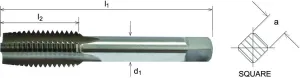 SOMTA - Series 511 HSS Metric Tap M24 x 1.5 Taper (Fine) Short Hand Tap