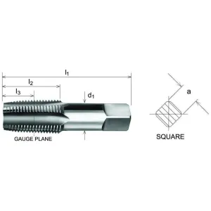 SOMTA - Series 585 HSS NPT Tap 1/2" (Bottoming Lead, Taper Form)
