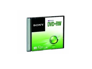 Sony Dpw47 Ss/Tw Disco Dvd Rw De 4.7 Gb, Caja Slim
