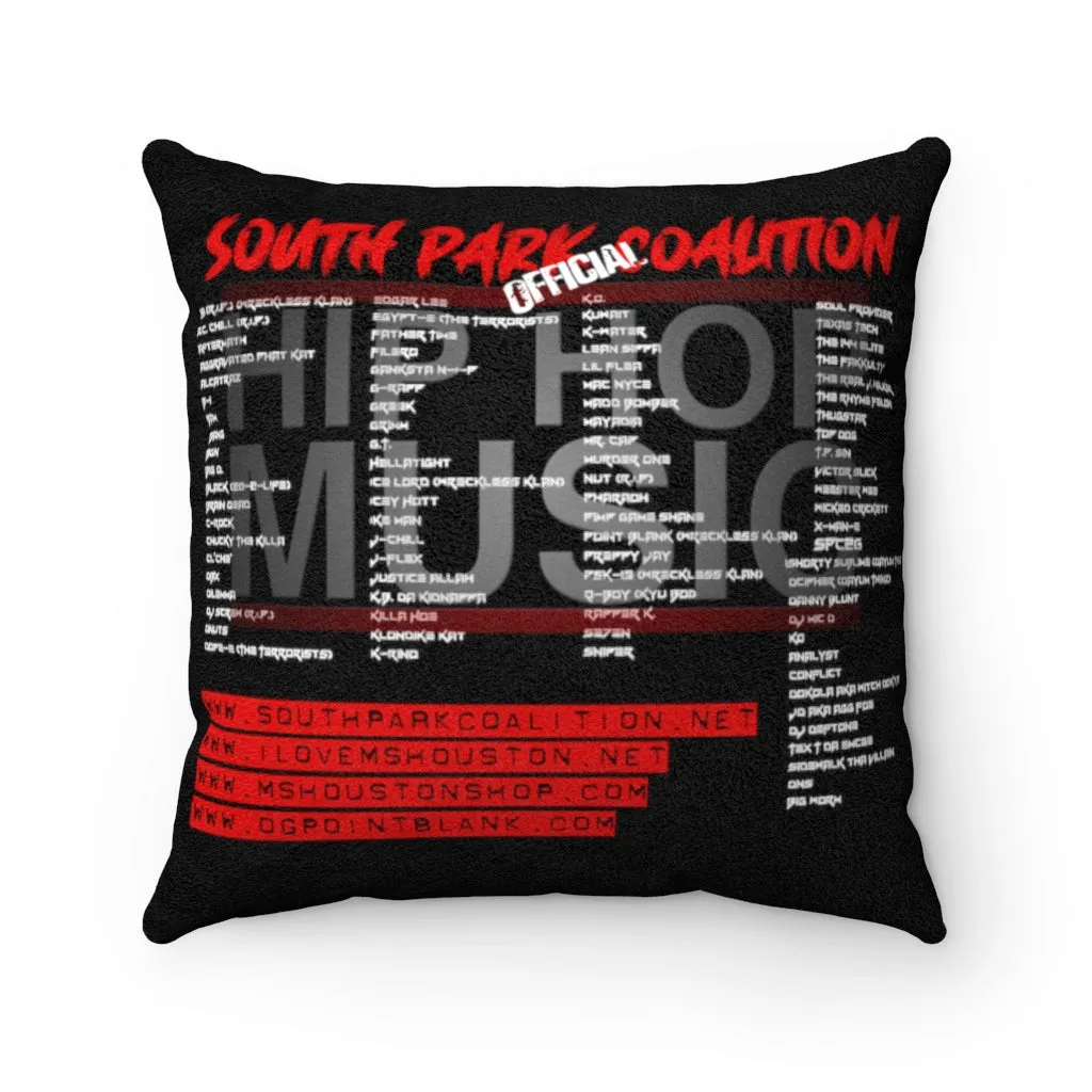 SPC Faux Suede Square Pillow
