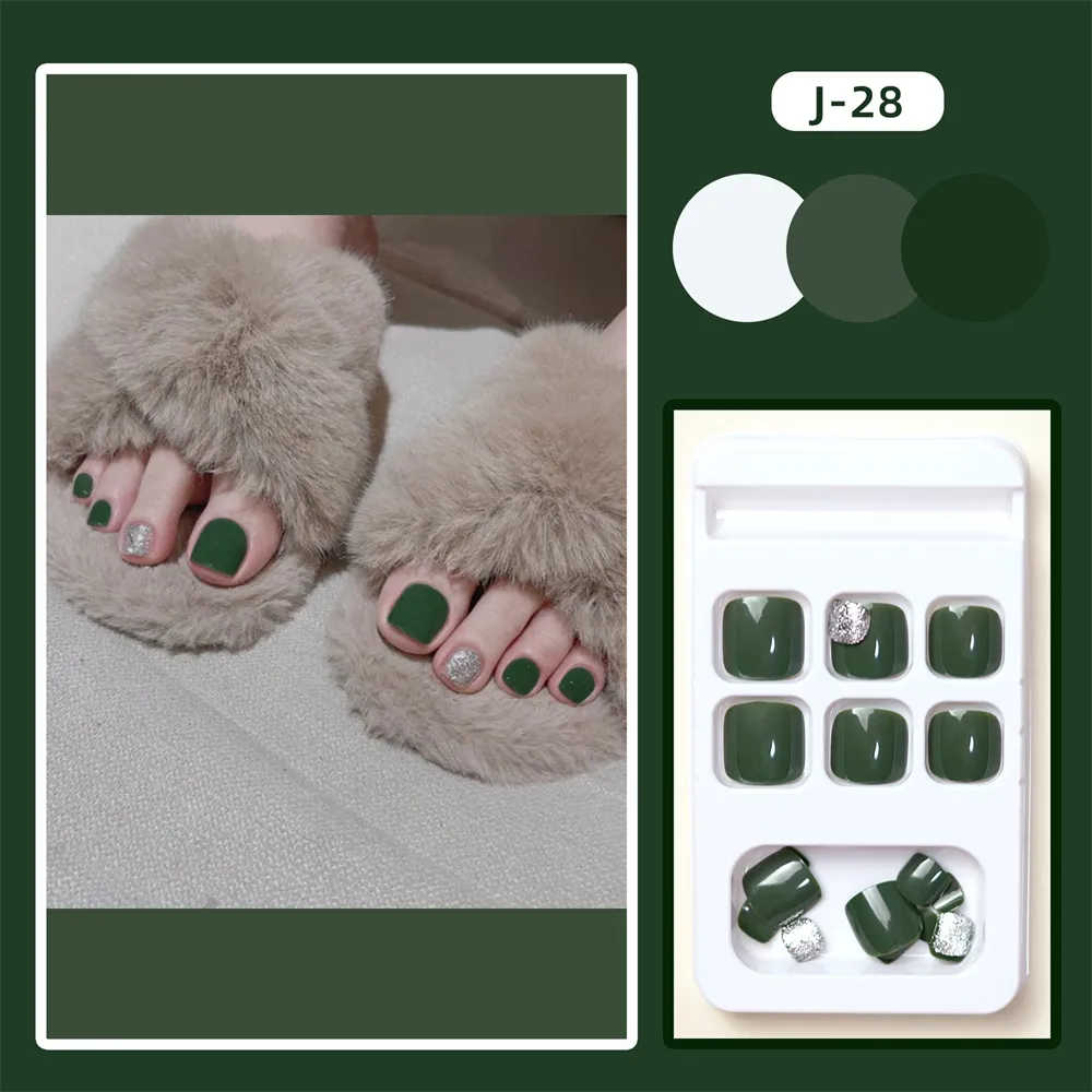 Square Toe Phototherapy Green Flash