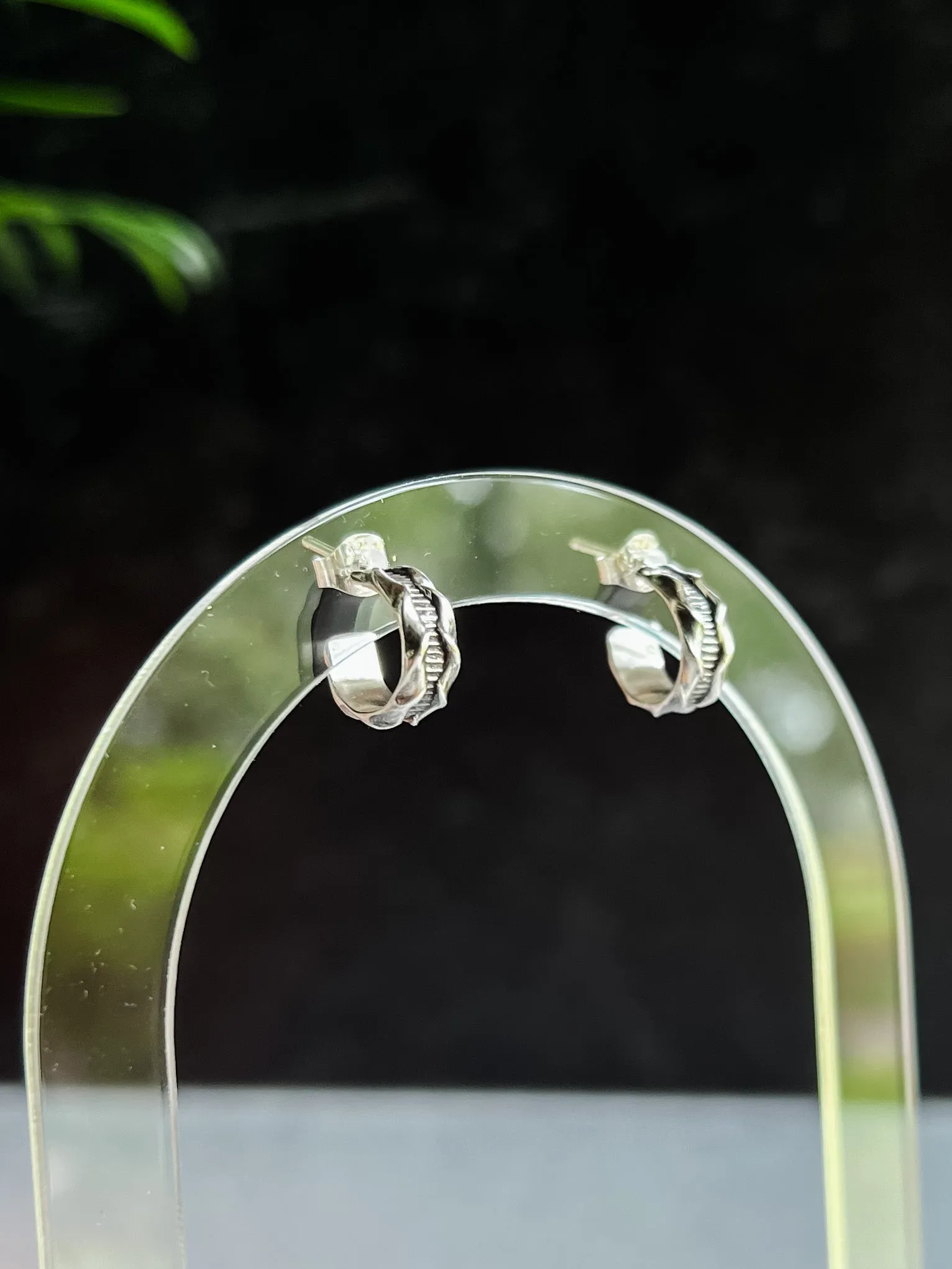 Sterling Silver Ear Huggies