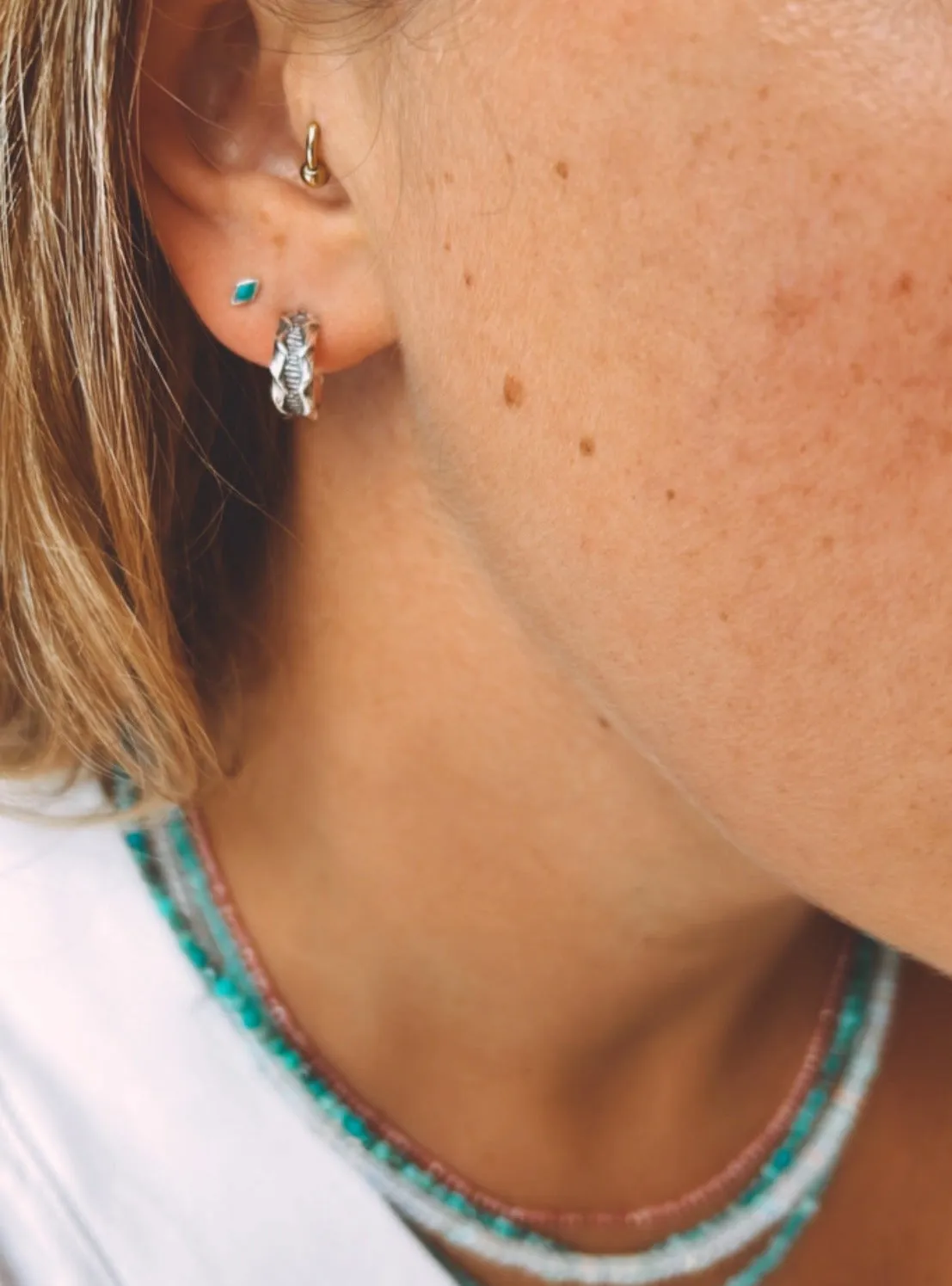 Sterling Silver Ear Huggies