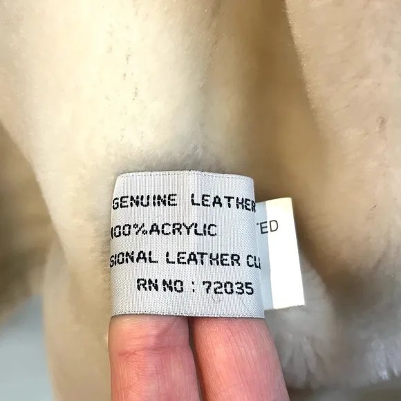 Suede Shearling Fur Lined Jacket