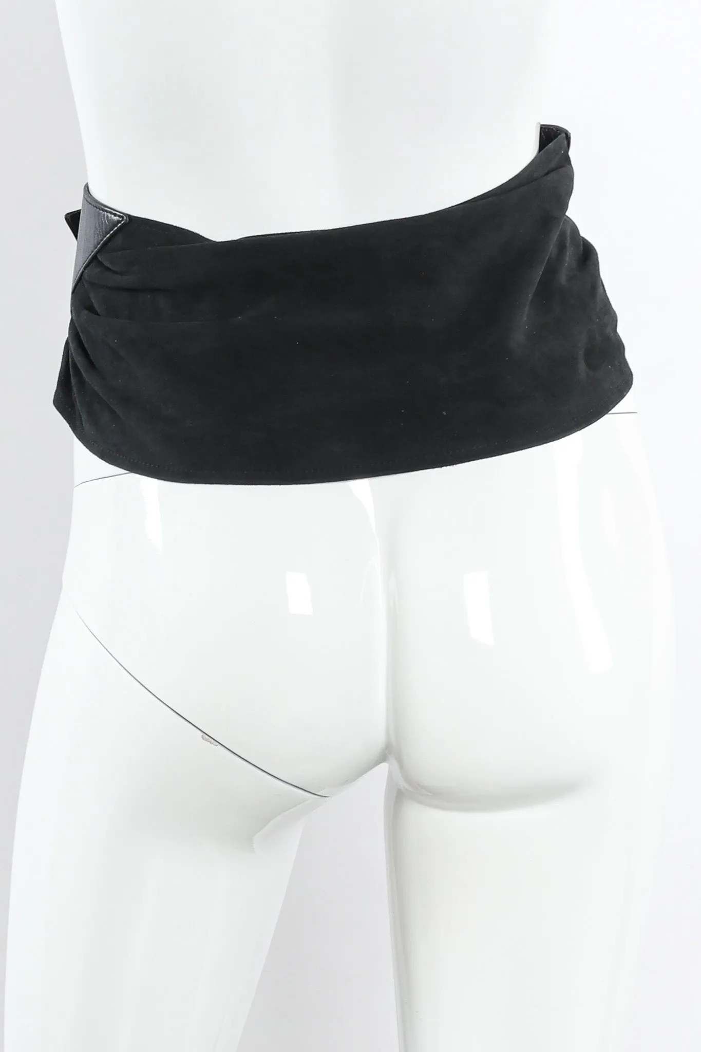 Suede Wrap Waist Belt
