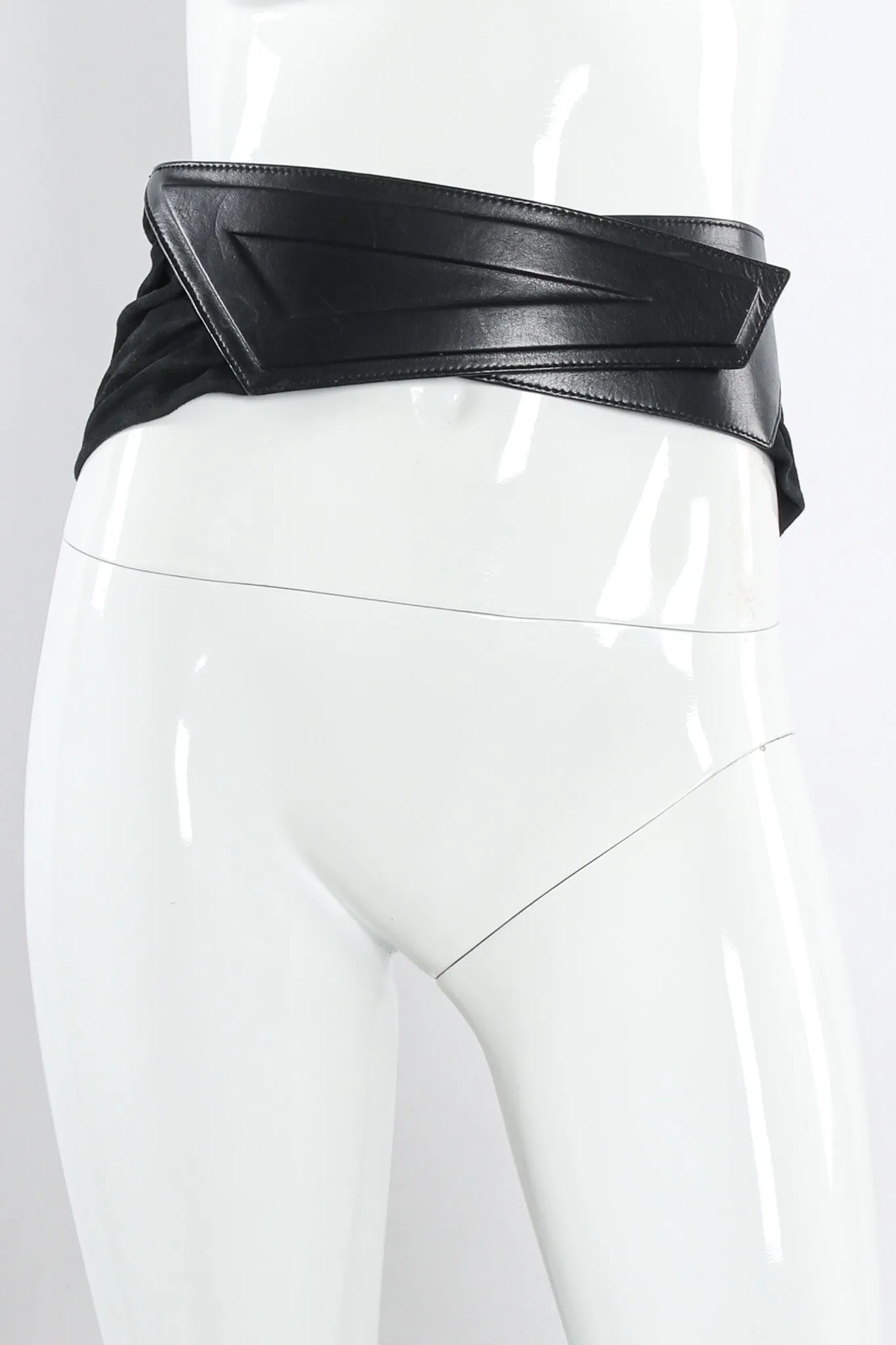 Suede Wrap Waist Belt