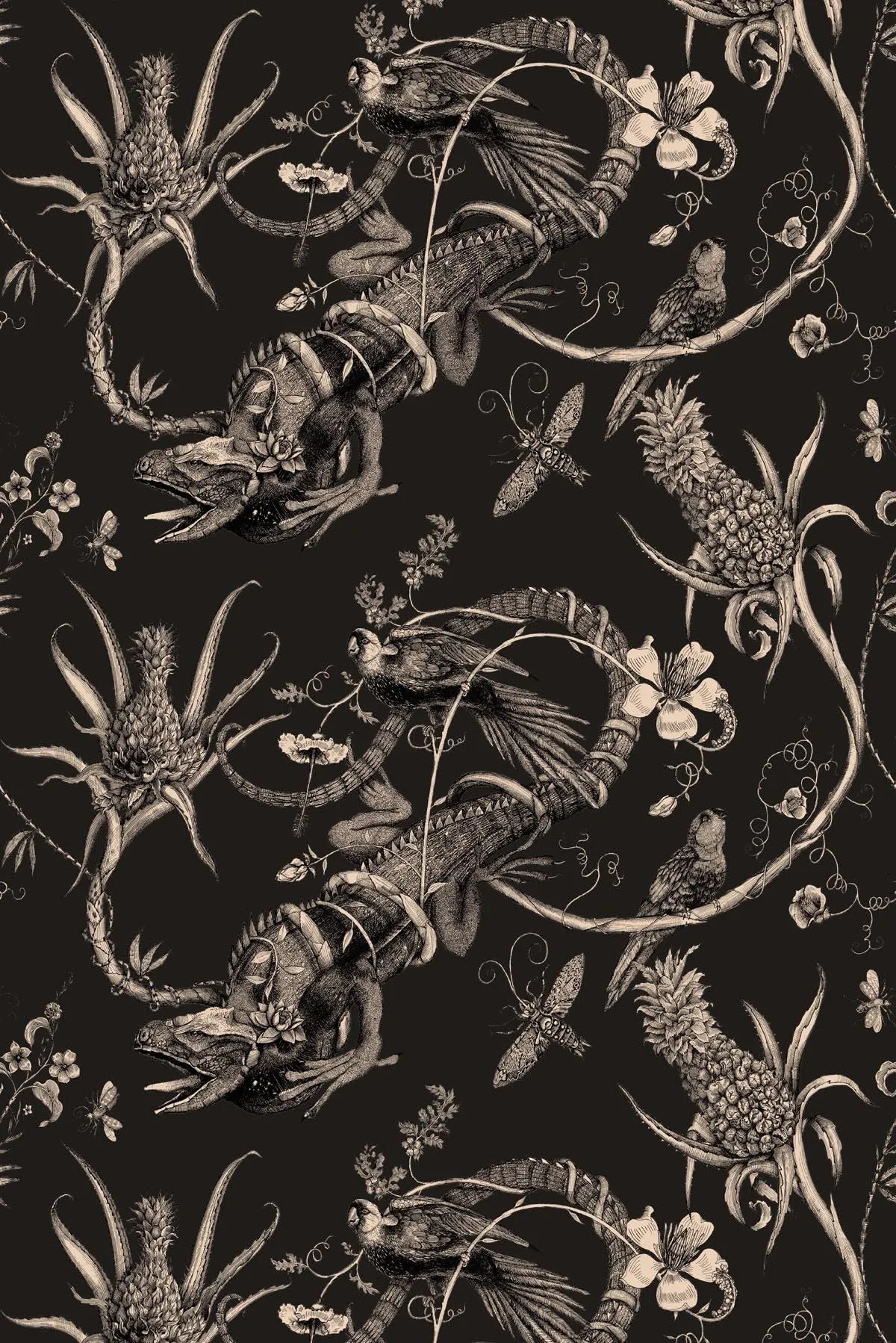 superwide iguana wallpaper