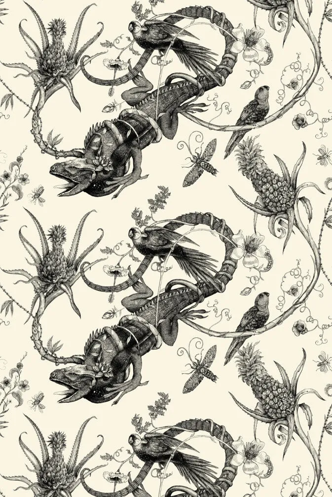 superwide iguana wallpaper