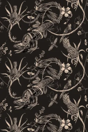 superwide iguana wallpaper