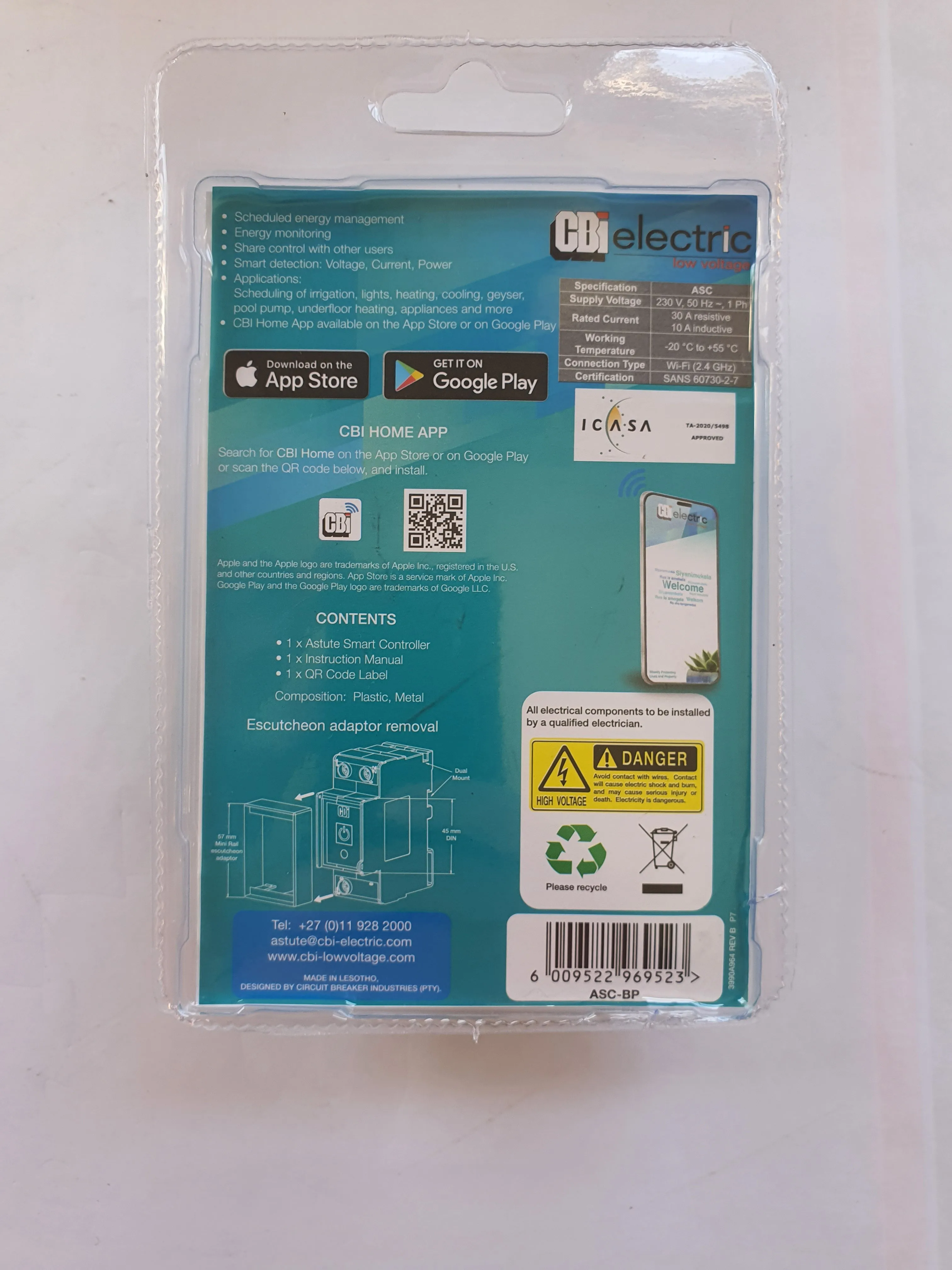 Swimming Pool Wi-Fi Time Control Switch