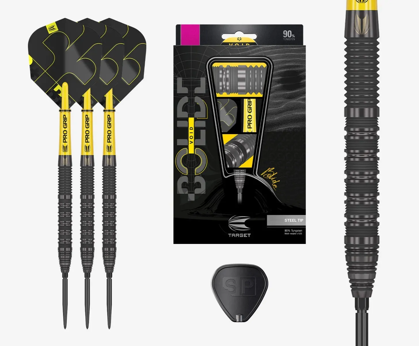 Target Darts Bolide Void 01 - 90% SP Steel Tip Darts