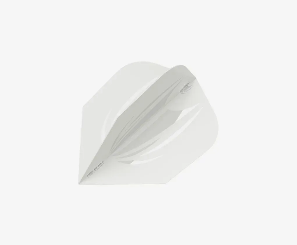 Target Darts ID Pro Ultra White No6 Flight Bagged