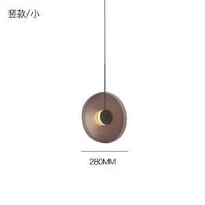 Tea Colored LED Glass Pendant Light