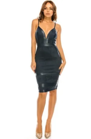 Teal Bodycon Dress