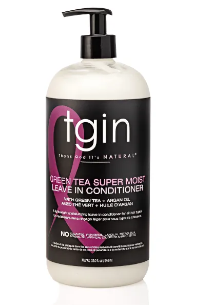 Tgin Green Tea Super Moist Leave-in Conditioner For Natural Hair 32oz