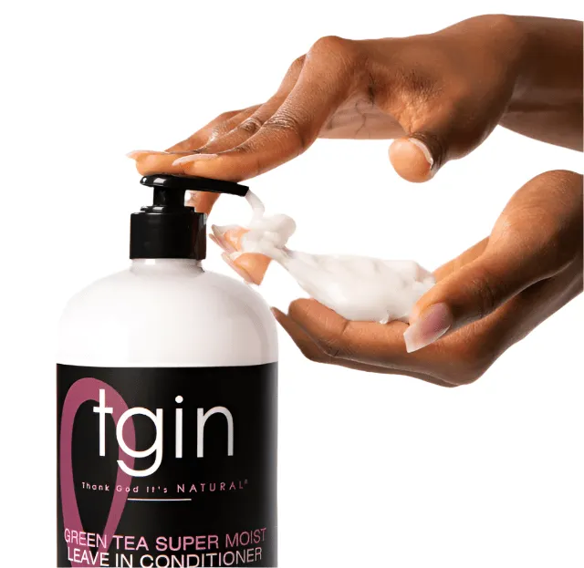 Tgin Green Tea Super Moist Leave-in Conditioner For Natural Hair 32oz
