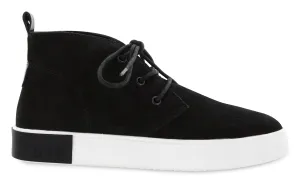 THE CHUKKA - BLACK SUEDE