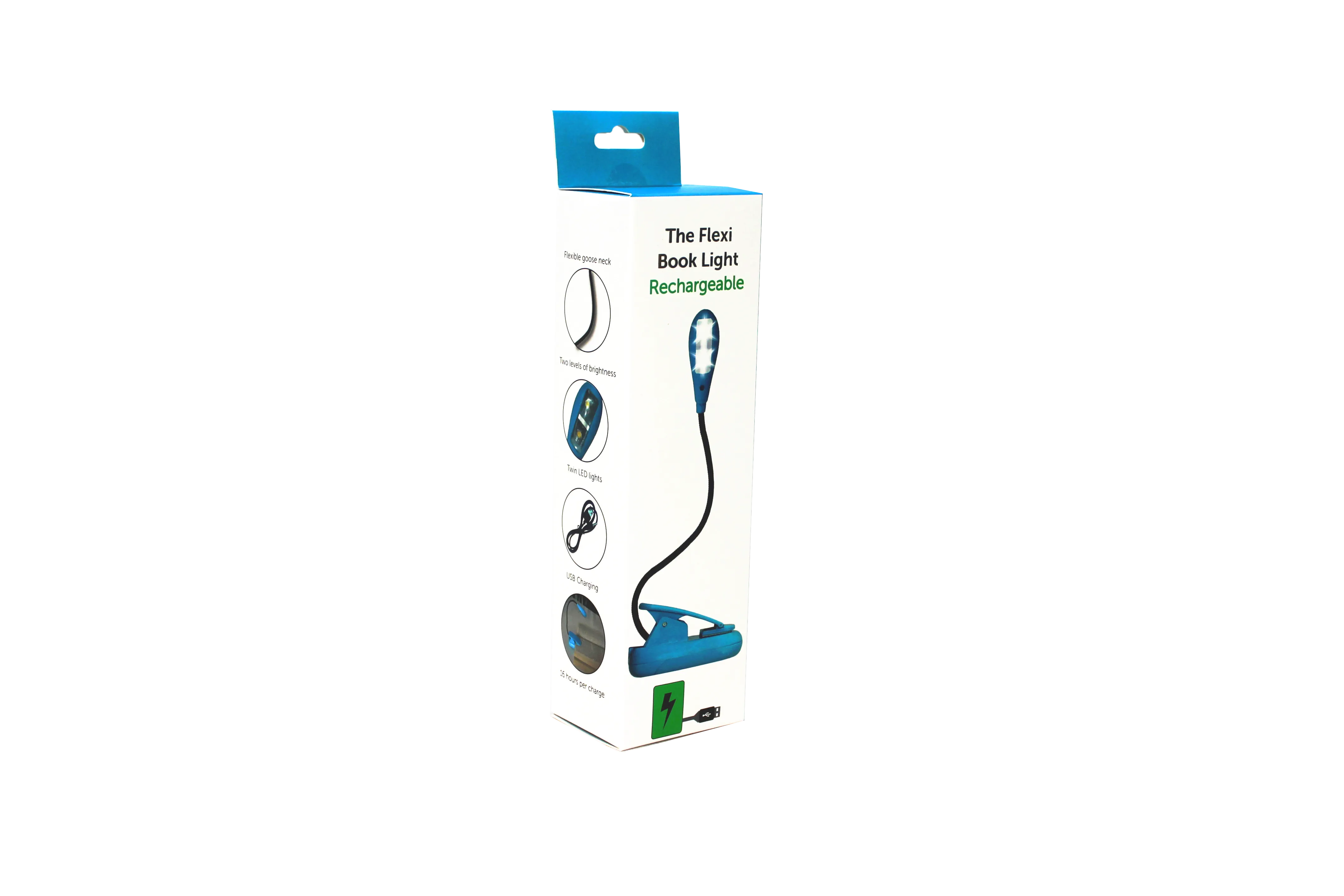The Flexi Book Light Rechargeable - Blue