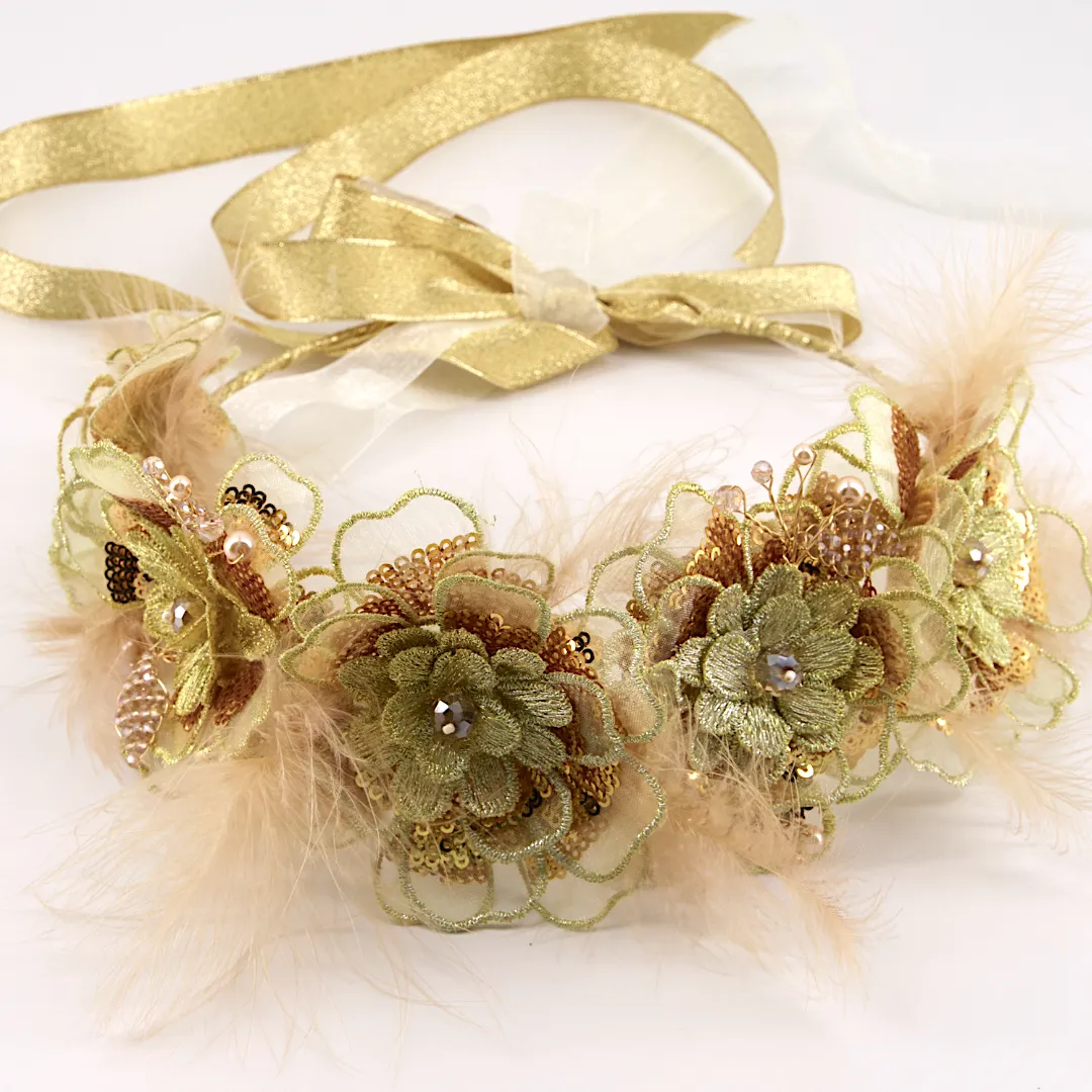 The Lauren Girls Flower Crown