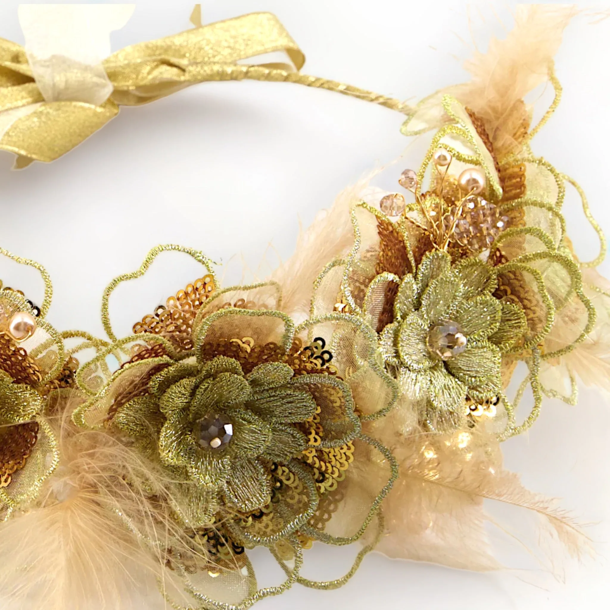 The Lauren Girls Flower Crown