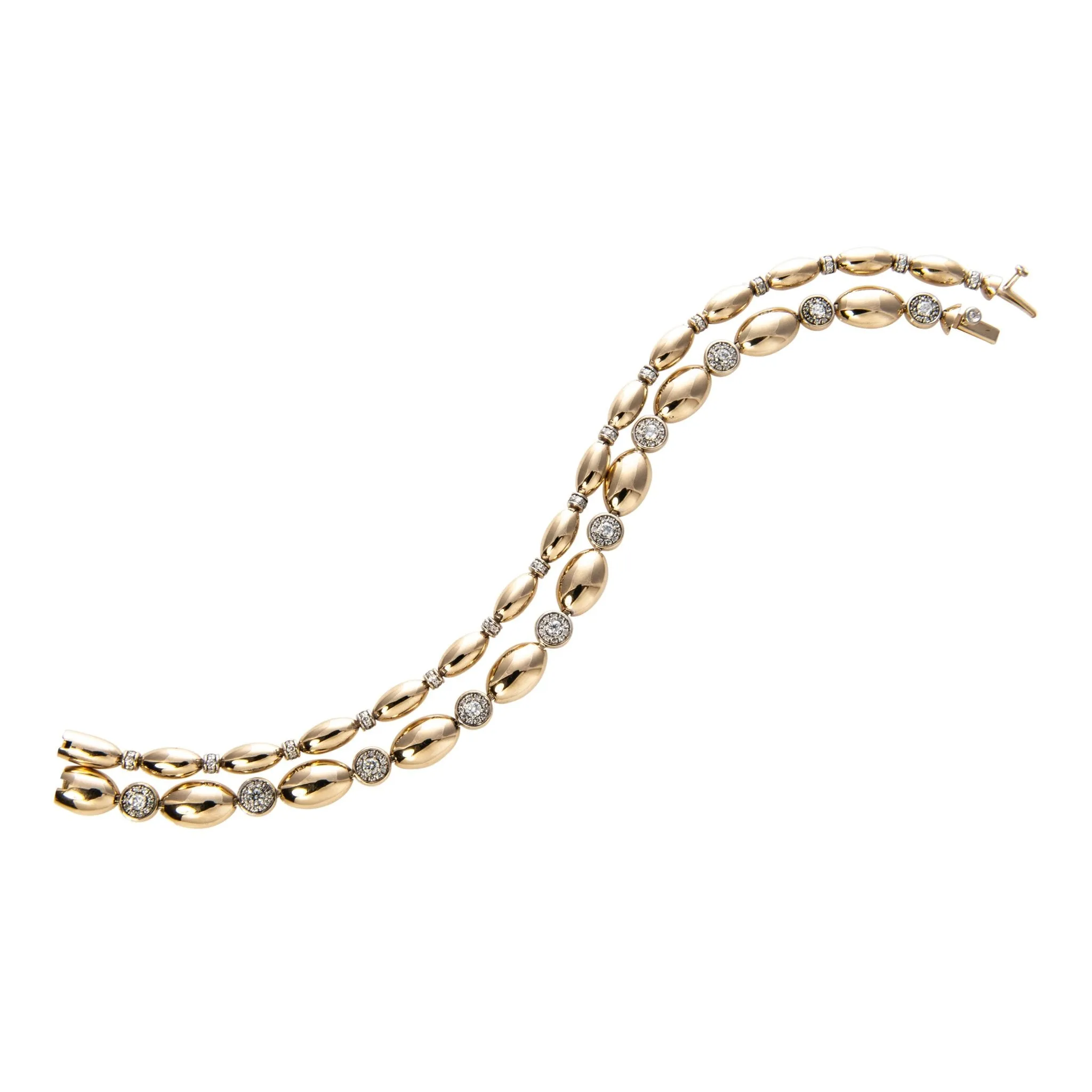The Mary Pavé Diamond Station Line Bracelet