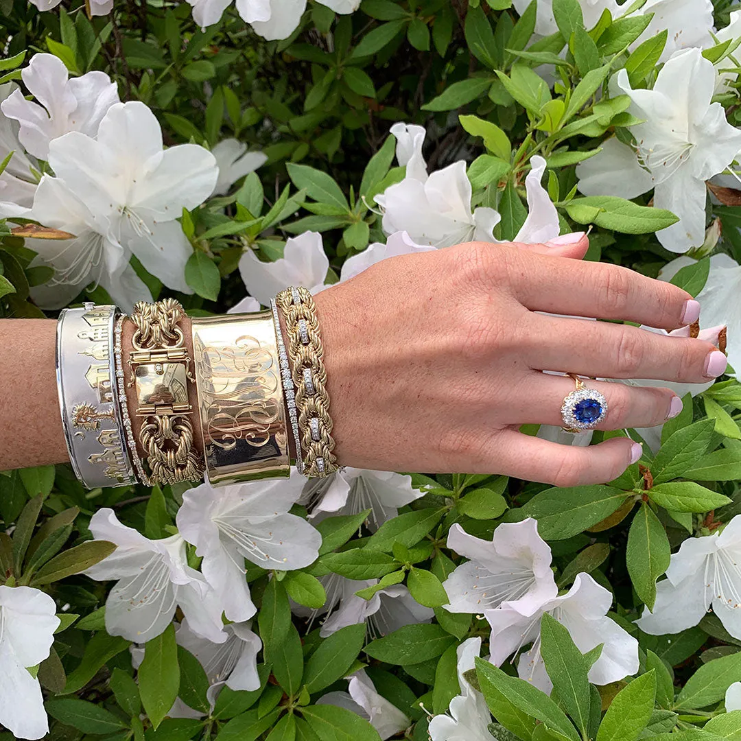 The Petite Club Bracelet with Diamonds