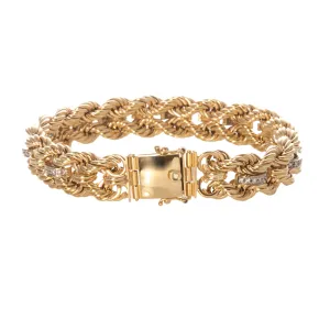 The Petite Club Bracelet with Diamonds
