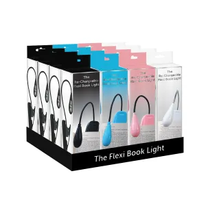 The Rechargeable Book Light Set Up