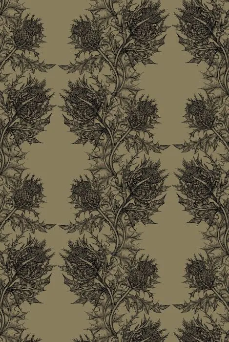 thistle wallpaper