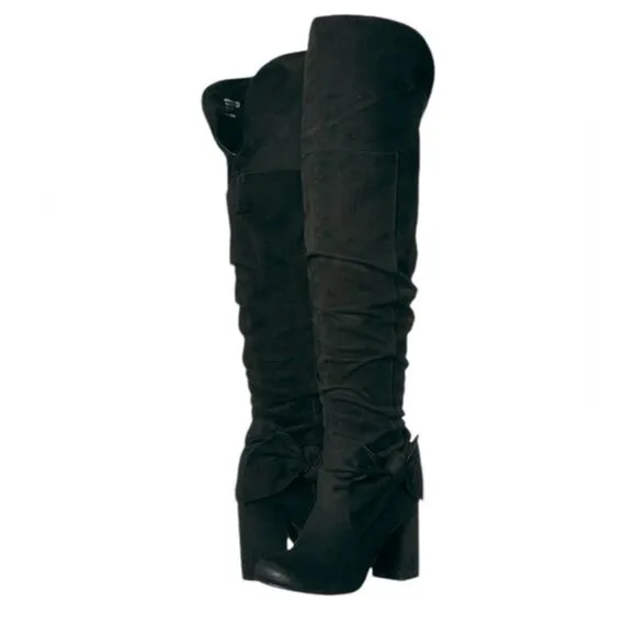 Top Rated Totoro Over the Knee Slightly Slouchy Boot