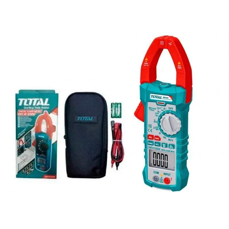 Total Digital AC Clamp Meter 6000 counts - TMT410004