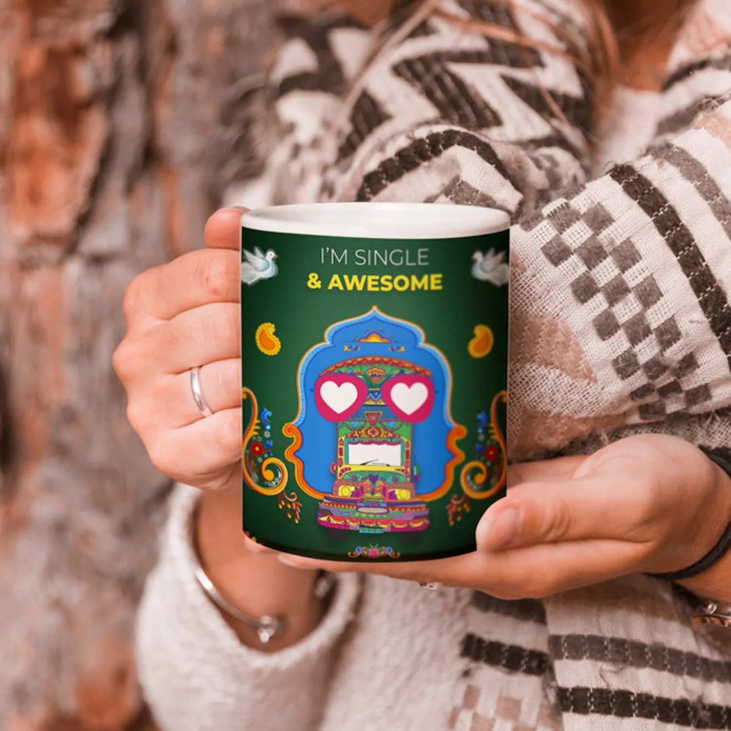 Truck Art Inspired Digital Mugs