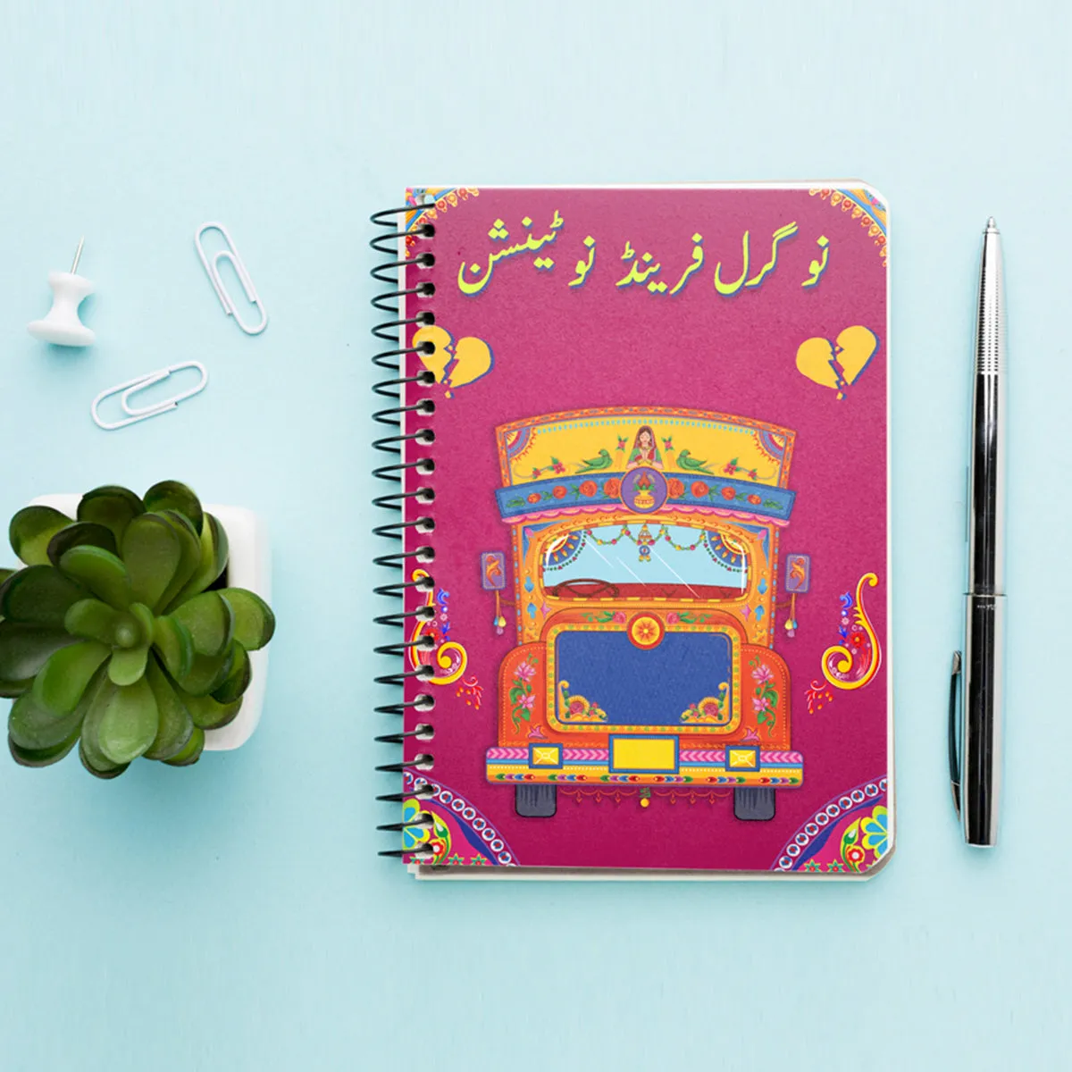 Truck Art Inspired Notebooks