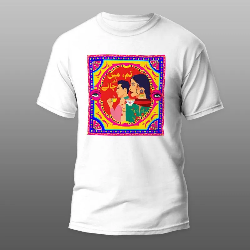 Tum Mein aur Chai Unisex T shirts