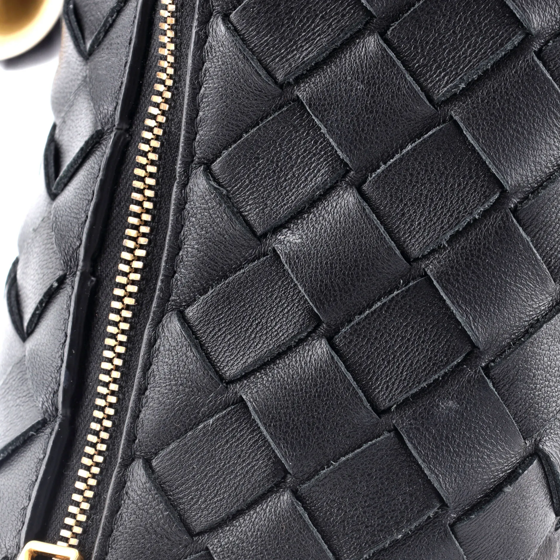 Turn Pouch Intrecciato Nappa Small