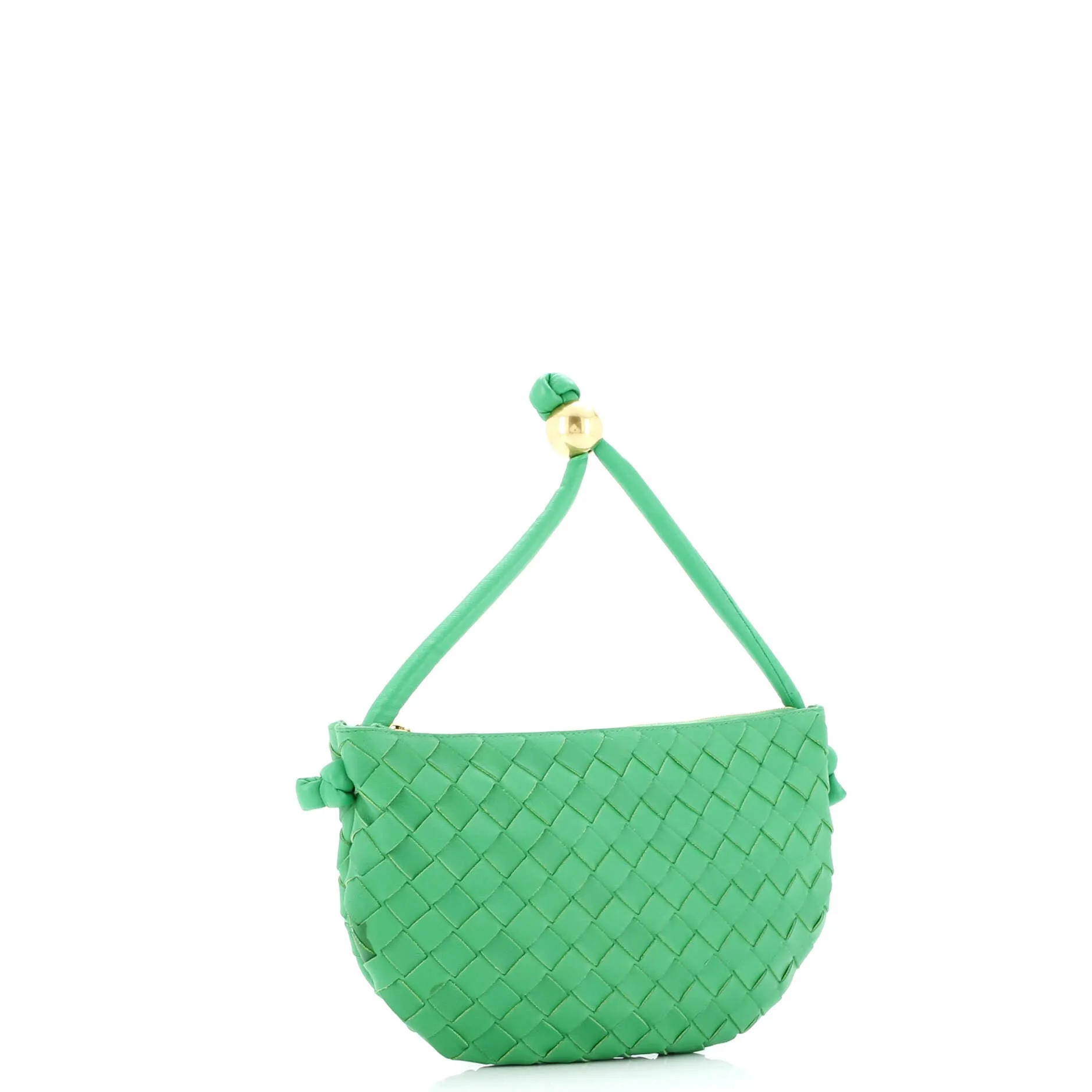 Turn Pouch Intrecciato Nappa Small