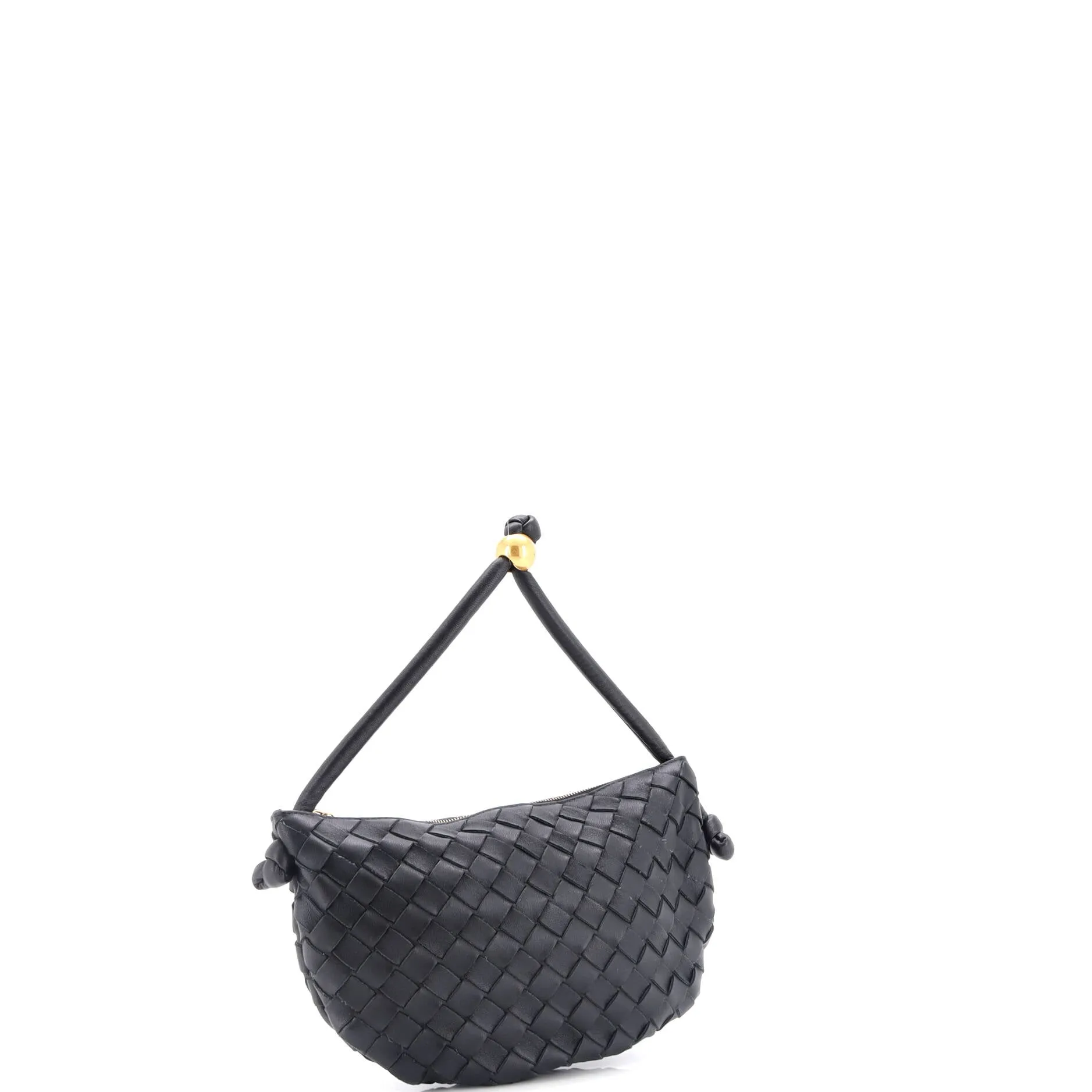 Turn Pouch Intrecciato Nappa Small
