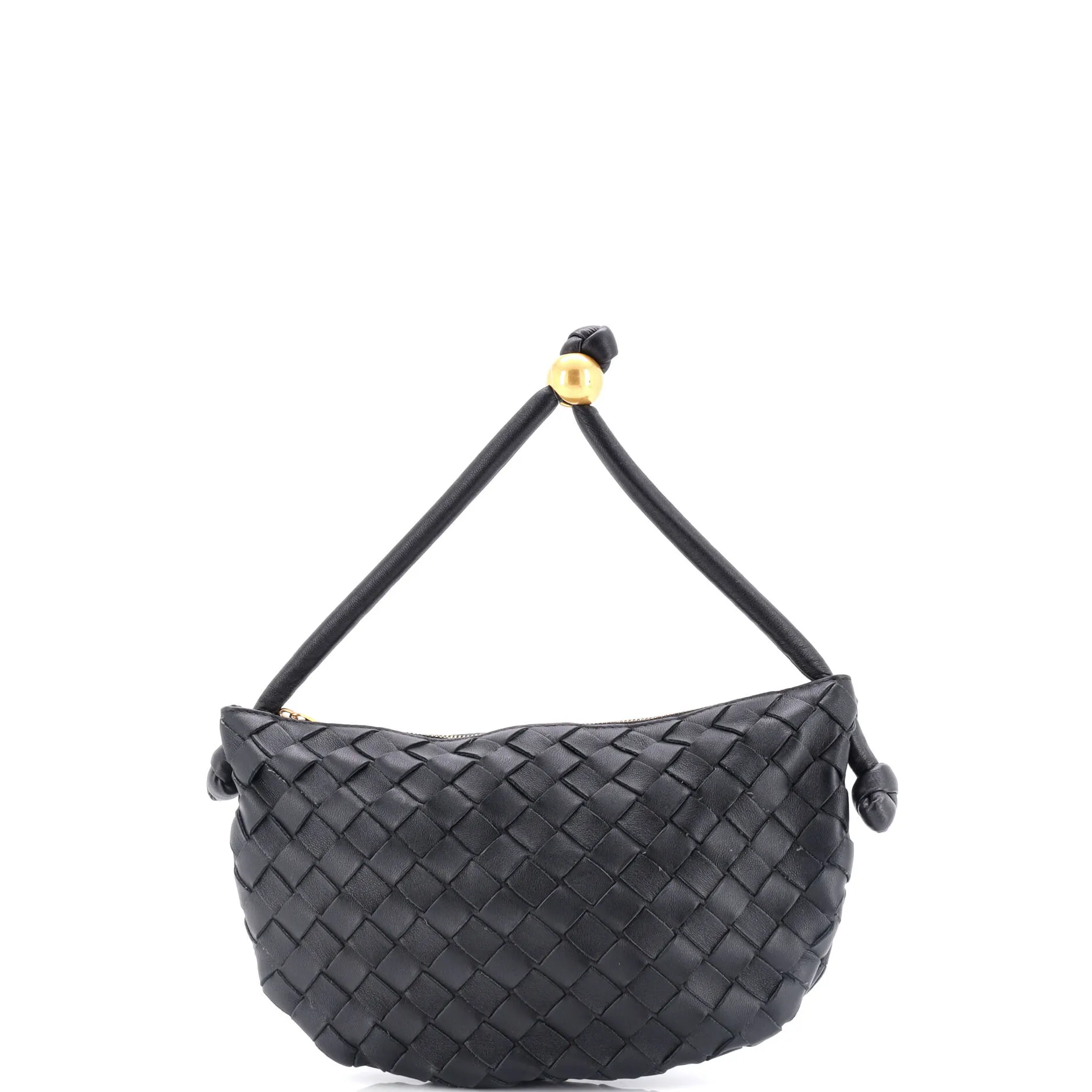 Turn Pouch Intrecciato Nappa Small