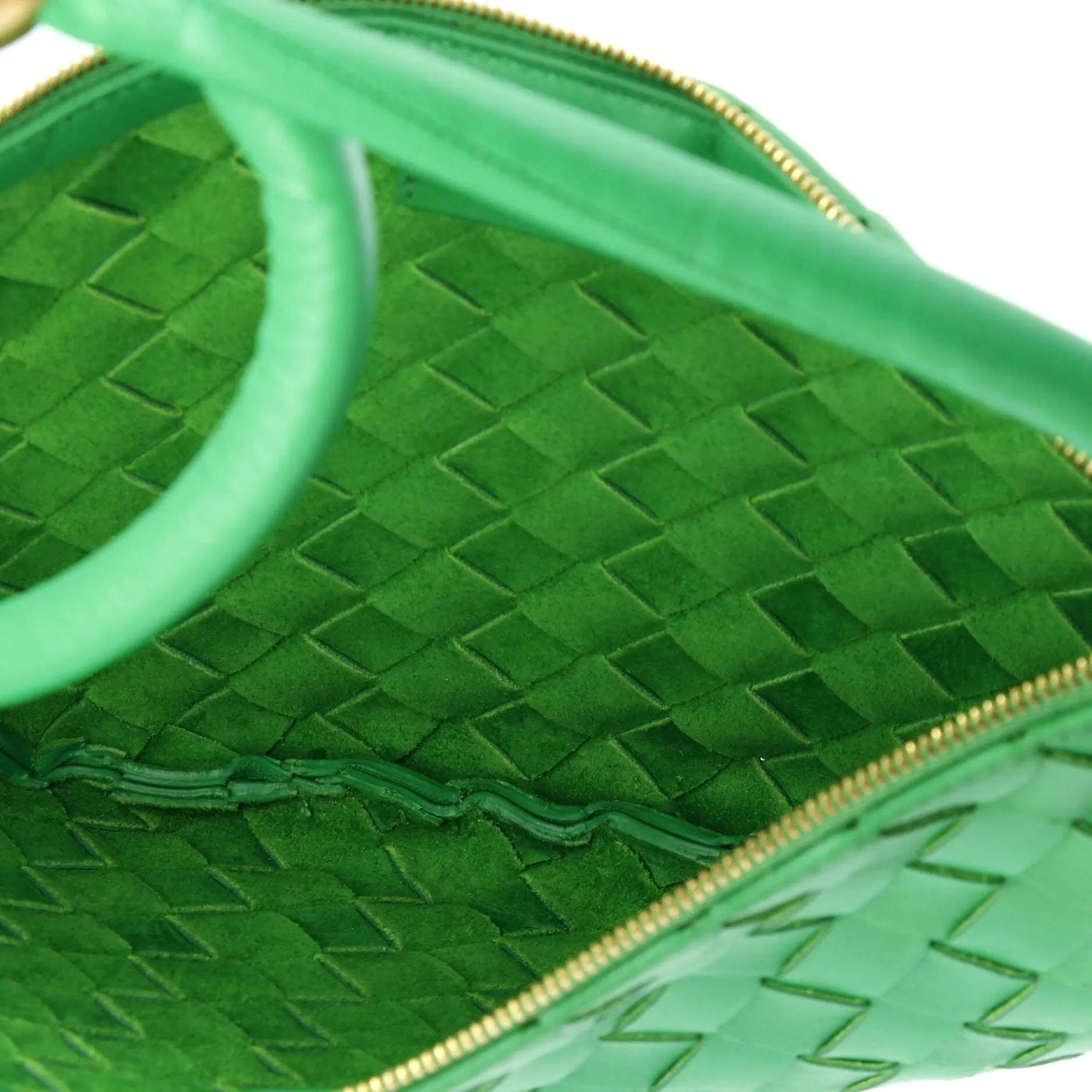 Turn Pouch Intrecciato Nappa Small