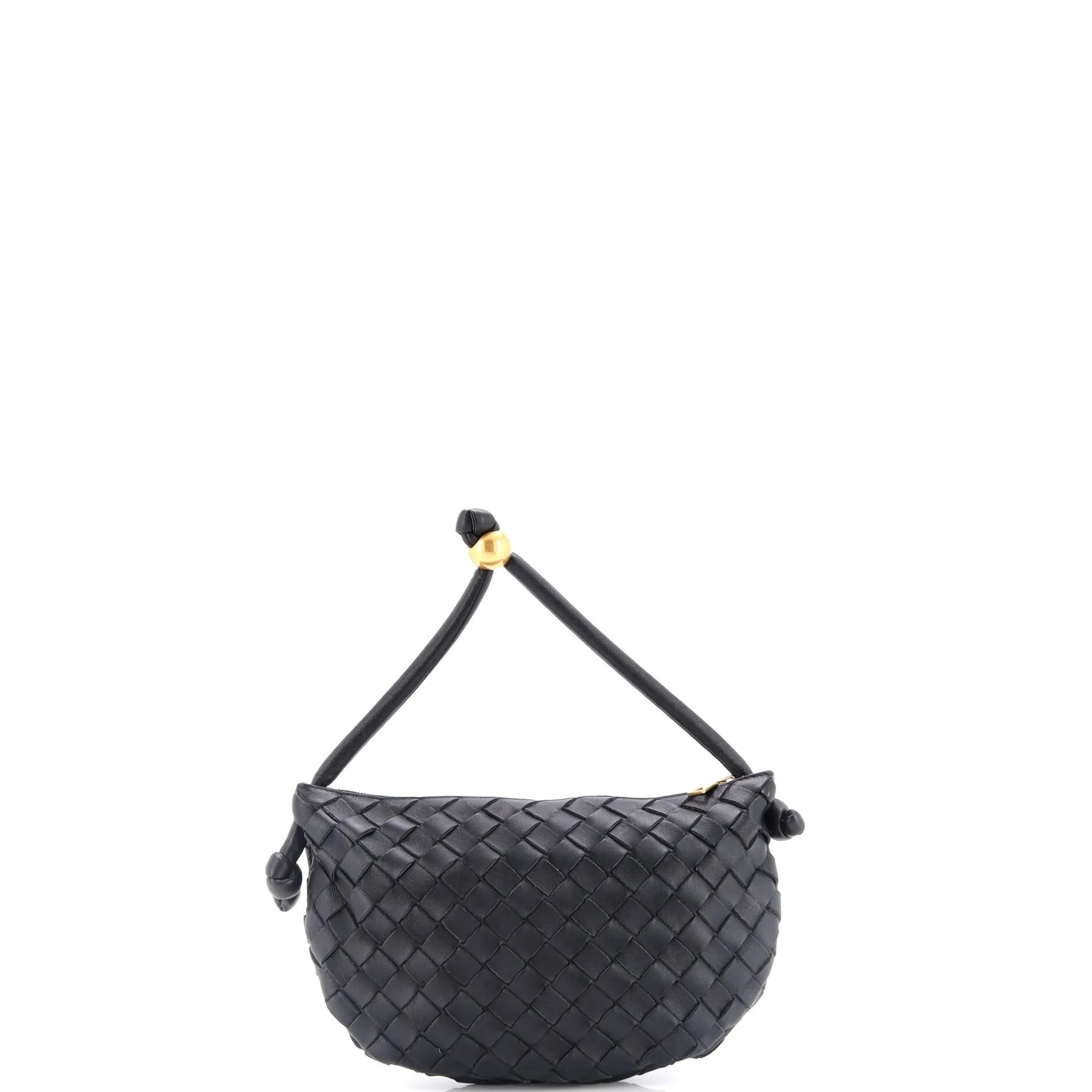 Turn Pouch Intrecciato Nappa Small