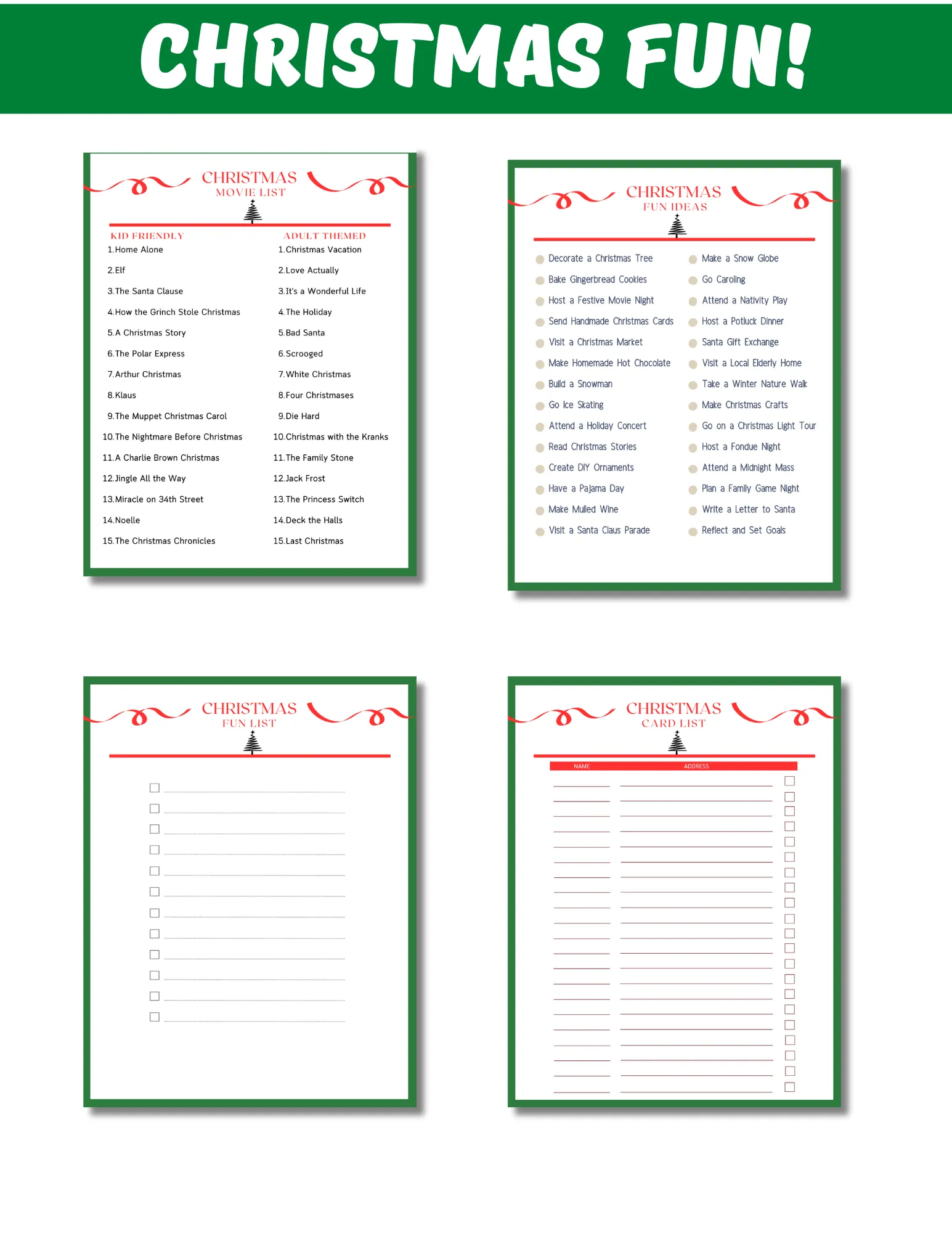 Ultimate Christmas Planner